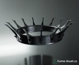 3D-Model - Medieval crown