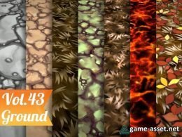 Stylized Ground Vol 43 - Hand Painted Texture Pack Texture