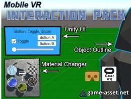 Mobile VR Interaction Pack