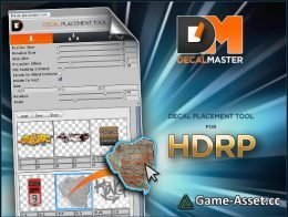 Decal Master: HDRP Decal Placement Tool
