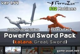 Two types Powerful Sword Pack
