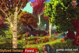 Stylized Fantasy : Forest Environment
