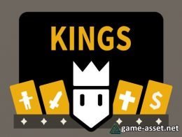 Kings - Card Swiping Decision Game Asset