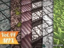Stylized Mix Vol 44 - Hand Painted Texture Pack