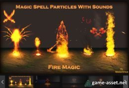 Magic Fire Spells with Sounds
