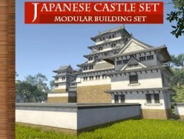 Japanese Castle - Modular Set v2.1