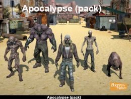 Characters and enviroments Apocalypse (pack)