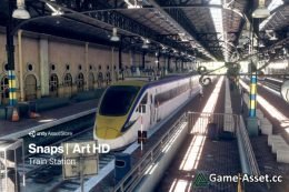Snaps Art HD | Train Station