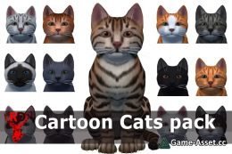Cartoon Cats pack