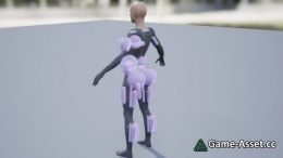 Soft body in Unreal Engine by Character Creator 3 + Blender