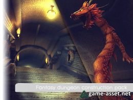 Fantasy dungeon construction pack