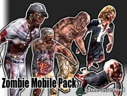 Zombie Low poly Pack
