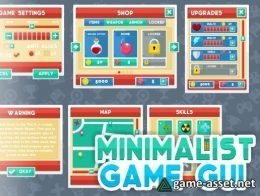 Minimalist Game GUI