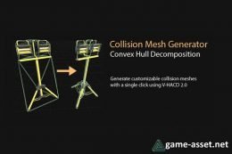 Collision Mesh Generator | Convex Decomposition