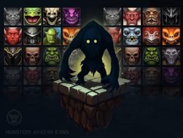 Monsters Avatar Icons