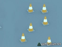 Low Poly Traffic Cone
