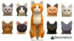 LowPoly Cats