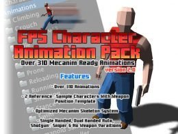 FPS Character Animation Pack v2.0a