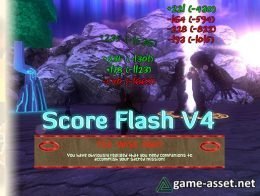 Score Flash with Unity UI (uGUI) support