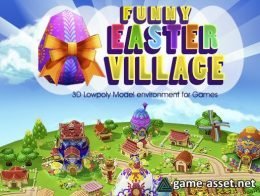 Funny Easter Village