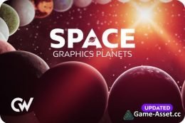 Space Graphics Planets