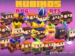 KUBIKOS - RPG / RTS 20 Animated Cube Mini Units