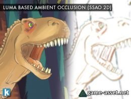 Luma Based Ambient Occlusion (SSAO 2D)