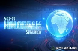 Sci Fi Hologram Shader by Knife Entertainment