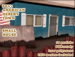 American Desert Town - Small House