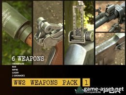 WW2 Weapons Pack 1