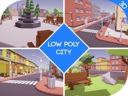 Low Poly City Asset v1.5