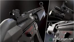 FPS SMG 5 - Model & Textures