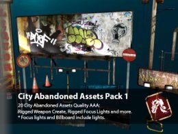 City Abandoned Assets Pack 1