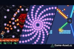 VariaBULLET2D Projectile & Bullet Hell System