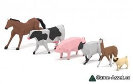 3D-Models - Farm Animal Pack