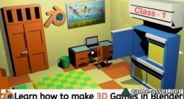 Learn 3D Modeling: How to Make 3D Games in Blender (Class – 1)