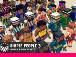 Simple People 3 - Cartoon Assets