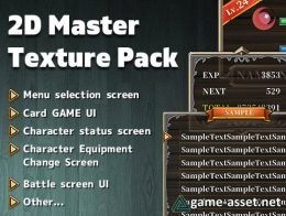 2D Master Texture Pack(PSD)