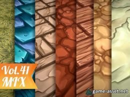 Stylized Mix Vol 41 - Hand Painted Texture Pack