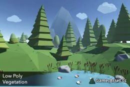 Low Poly Vegetation & Forest Pack