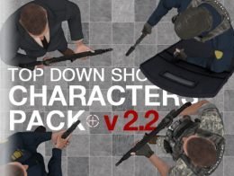 Top Down Shooter Characters pack v2.0