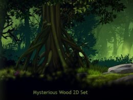 Mysterious Wood 2D Set v1.0
