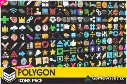 POLYGON Icons Pack - Low Poly 3D Art by Synty