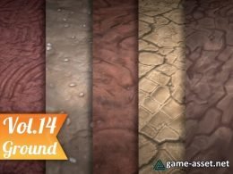 Stylized Ground Vol 14 - Hand Painted Texture Pack