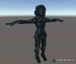 Game Character Exoskeleton Suit
