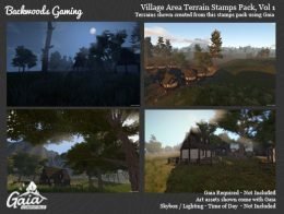 Gaia Stamps Pack Vol 01 - Village Area