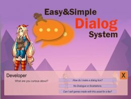 Easy&SimpleDialogSystem