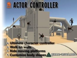 Actor Controller - An advanced character controller