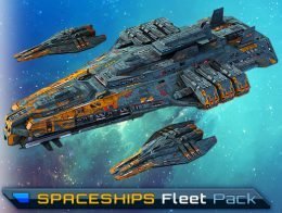 SciFi Spaceships Fleet v3