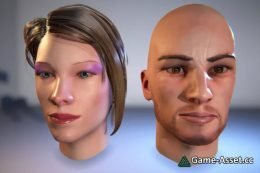 Human Shader Pack Built-In RP / URP / HDRP